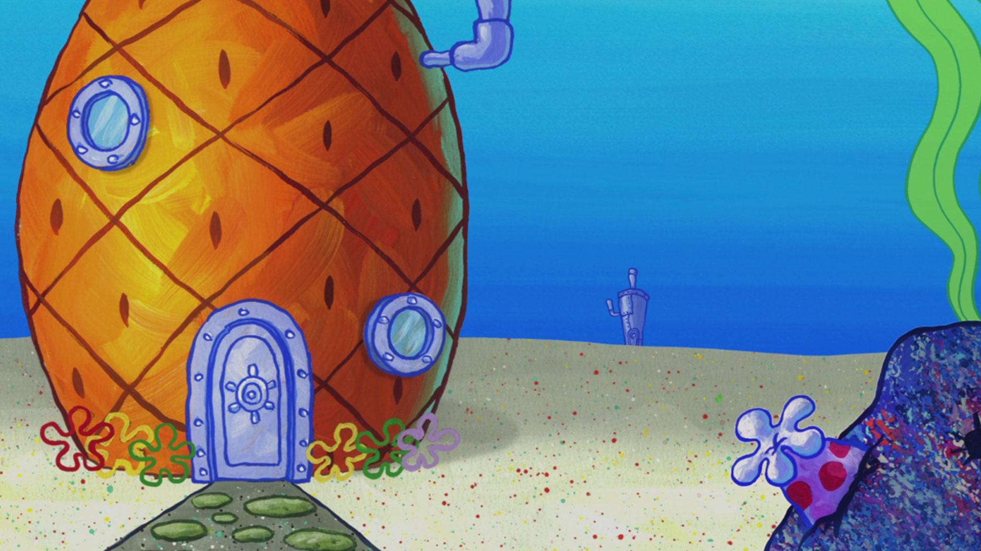 ニコロデオン Nickelodeon 海底の家 Zoom バーチャル背景画像 動画まとめ Zoom Background
